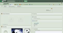 Desktop Screenshot of jeremy991.deviantart.com