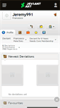 Mobile Screenshot of jeremy991.deviantart.com