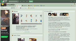 Desktop Screenshot of d-alliance.deviantart.com