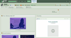 Desktop Screenshot of dostor.deviantart.com