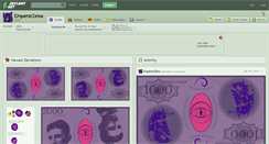 Desktop Screenshot of emperorzelos.deviantart.com