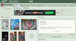 Desktop Screenshot of chibiyaoisaturn.deviantart.com