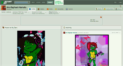 Desktop Screenshot of mrs-raphael-hamato.deviantart.com
