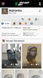 Mobile Screenshot of mutronics.deviantart.com