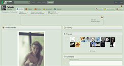 Desktop Screenshot of caleido.deviantart.com