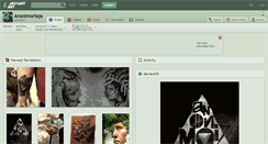 Desktop Screenshot of anonimortaja.deviantart.com