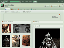 Tablet Screenshot of anonimortaja.deviantart.com