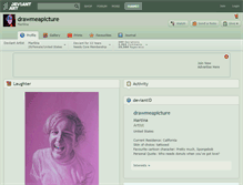 Tablet Screenshot of drawmeapicture.deviantart.com