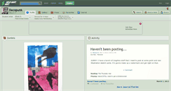 Desktop Screenshot of decopunk.deviantart.com