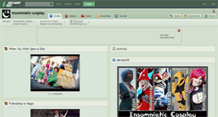 Desktop Screenshot of insomniatic-cosplay.deviantart.com