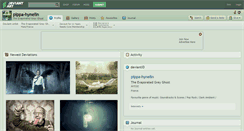 Desktop Screenshot of pippa-hynelin.deviantart.com