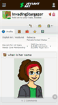 Mobile Screenshot of invadingstargazer.deviantart.com