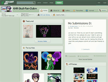 Tablet Screenshot of khr-skull-fan-club.deviantart.com