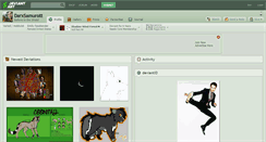 Desktop Screenshot of darxsamurott.deviantart.com