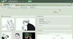 Desktop Screenshot of clerichan.deviantart.com