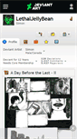 Mobile Screenshot of lethaljellybean.deviantart.com