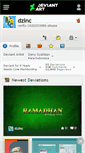 Mobile Screenshot of dzinc.deviantart.com