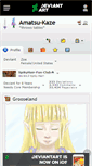 Mobile Screenshot of amatsu-kaze.deviantart.com