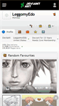 Mobile Screenshot of leggomyedo.deviantart.com