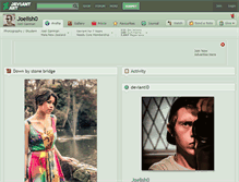 Tablet Screenshot of joelish0.deviantart.com