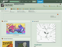 Tablet Screenshot of angusmcleod.deviantart.com