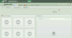 Desktop Screenshot of erotique-vision.deviantart.com