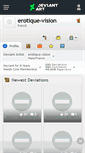 Mobile Screenshot of erotique-vision.deviantart.com