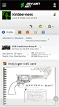 Mobile Screenshot of kirdee-ness.deviantart.com