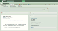 Desktop Screenshot of buddhabubba.deviantart.com