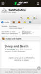Mobile Screenshot of buddhabubba.deviantart.com