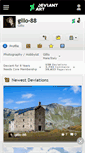 Mobile Screenshot of gillo-88.deviantart.com