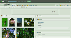 Desktop Screenshot of inertiaisasin.deviantart.com