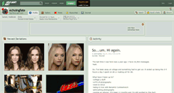 Desktop Screenshot of echoingfate.deviantart.com