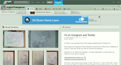 Desktop Screenshot of angelofvideogames.deviantart.com