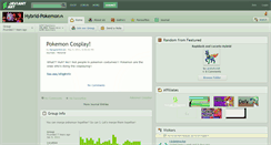 Desktop Screenshot of hybrid-pokemon.deviantart.com