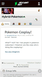 Mobile Screenshot of hybrid-pokemon.deviantart.com