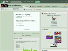 Tablet Screenshot of hybrid-pokemon.deviantart.com