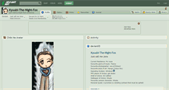 Desktop Screenshot of kyuubi-the-night-fox.deviantart.com