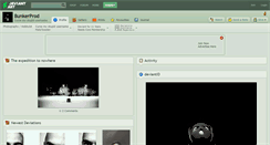 Desktop Screenshot of bunkerprod.deviantart.com