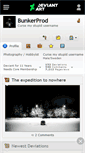 Mobile Screenshot of bunkerprod.deviantart.com