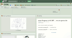 Desktop Screenshot of centego.deviantart.com