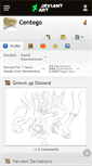 Mobile Screenshot of centego.deviantart.com