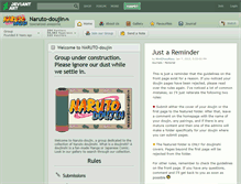 Tablet Screenshot of naruto-doujin.deviantart.com