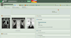 Desktop Screenshot of hippopotamouse.deviantart.com