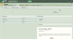 Desktop Screenshot of drianna.deviantart.com