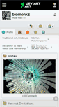 Mobile Screenshot of biomonkz.deviantart.com