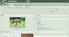 Desktop Screenshot of nenene.deviantart.com