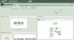 Desktop Screenshot of berrywhitesnow.deviantart.com