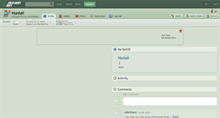 Desktop Screenshot of huntail.deviantart.com