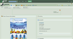 Desktop Screenshot of linalime.deviantart.com